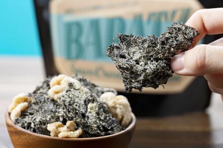 海苔とナッツの濃厚おつまみBARATZ(バラッツ) サワークリーム&オニオン 4個セット 【お菓子 スナック 菓子 おかし 食品 人気 おすすめ 】