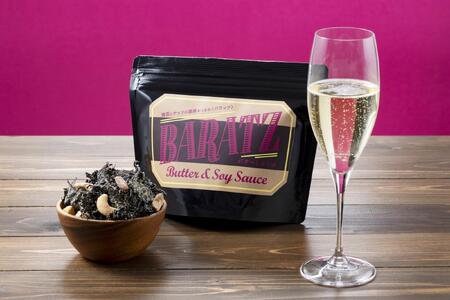 海苔とナッツの濃厚おつまみBARATZ（バラッツ） ガーリックペッパー・旨辛ごま油・3種のチーズ・バターしょうゆ・サワークリーム&オニオン 各8個セット  【お菓子 スナック 菓子 おかし 食品 人気 おすすめ 】