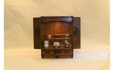 仙台箪笥 仏壇L 拭き漆【伝統 工芸品 手仕事 職人 仙台】