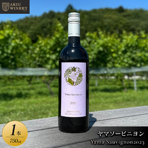 【ふるさと納税】ヤマソービニヨンYama Sauvignon2023　750ml×1本お酒 アルコール飲料 ワイン 赤ワイン 白ワイン  家飲み  飲み会 イベント 仙台市