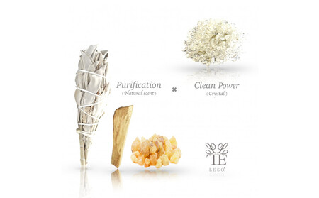 空間浄化【 アロマ ディフューザー 】清めレソット.