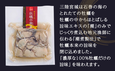 牡蠣 宮城県産 牡蠣の潮煮 130g 10個セット 1.3kg 農林水産大臣賞受賞 冷凍 宮城 牡蠣 牡蠣 牡蠣 牡蠣 牡蠣 牡蠣 牡蠣 カキ かき むき身 おつまみ パウチ レトルト 食品 惣菜 和風惣菜 簡単調理 時短調理 そのまま食べれる お取り寄せ 送料無料 宮城県 石巻 石巻市 防災減災