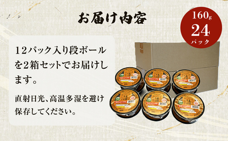 五目おこわ 炊飯パック 160g 24パック入 ご飯 ご飯パック 炊飯パック おこわ 五目ごはん 備蓄 非常食
