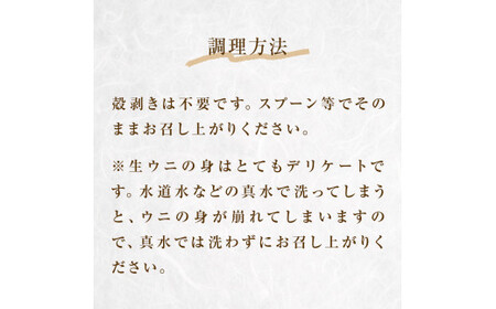 ＜先行予約：2026年5月下旬以降順次発送＞ 宮城県産 お造り生うに 6個 生ウニ 生雲丹 うに ウニ 雲丹 殻付きうに 殻付きウニ 殻付き雲丹