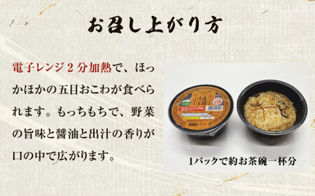 五目おこわ 炊飯パック 160g × 12パック入 ご飯パック 炊飯パック 五目ごはん ご飯 簡単調理 備蓄 非常食