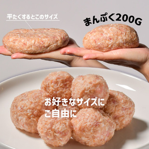 訳あり ハンバーグ 1.4kg (200g×7個) 手ごねハンバーグ 塩竈市 遊佐ミート