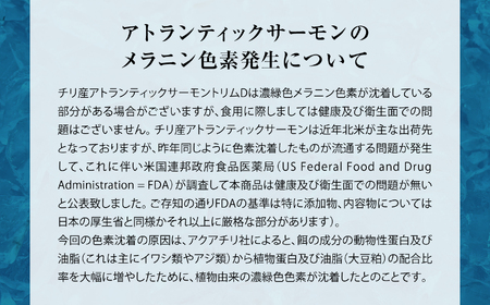 訳あり アトランティック サーモン (緊急支援品) マーブルサーモン 1kg  | ss00013-1kg