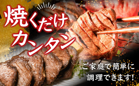 牛タン 定期便 4回 国産 500g × 4ヶ月 計2kg さとう精肉店 黒タン| sm00010-4  塩竈市 宮城県 牛タン 牛タン 牛タン