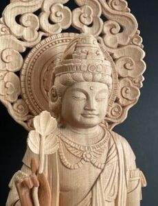 仏像 菩薩立像｜木製 彫刻 工芸品 赤井彫刻工房