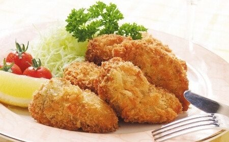 牛たん 塩味 ＆ かきフライセット（各2パック）　【04203-0394】