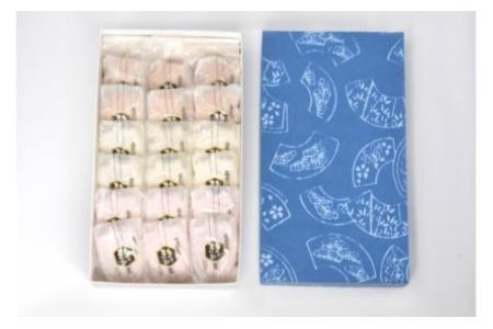 【形も可愛い】招福 亀の子もなか（3種）計18個 [菓匠 紅梅 宮城県 気仙沼市 20563527]