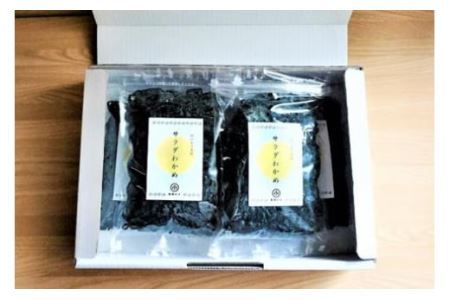 【2つの食感】 三陸産 サラダわかめ 170g ×5袋 [小野徳 宮城県 気仙沼市 20565557]