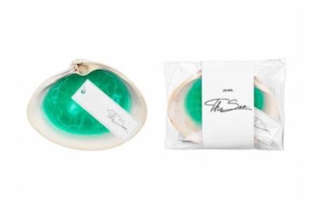 気仙沼の海をイメージしたキャンドル OHYA Shell Candle 1個 [Nr.12（ともしびプロジェクト） 宮城県 気仙沼市 20563587]