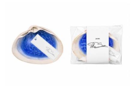 気仙沼の海をイメージしたキャンドル SHIBITACHI Shell Candle 1個 [Nr.12（ともしびプロジェクト） 宮城県 気仙沼市 20563588]