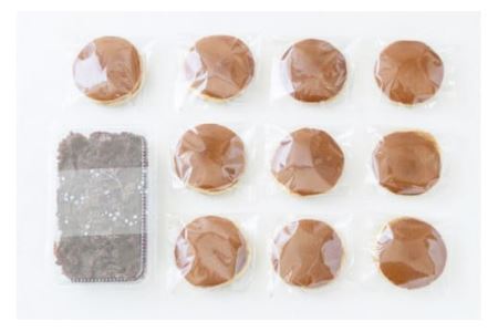 おうちでどら焼きセット 10個分 つぶあん [御菓子司いさみや 宮城県 気仙沼市 20563607]