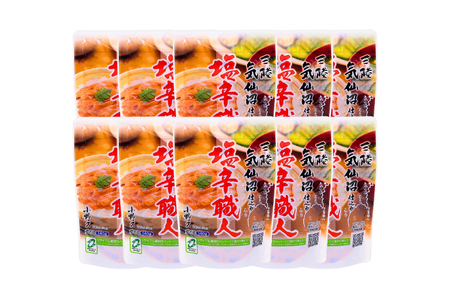 いか塩辛 塩辛職人 140g 10個セット [小野万 宮城県 気仙沼市 20565705]