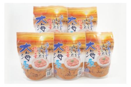 海の恵みをじっくり仕込んだ塩辛 大海原 300g 5個セット [小野万 宮城県 気仙沼市 20564655]