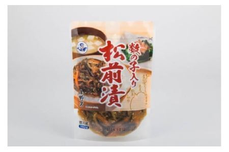 数の子入り 松前漬 160g 10個セット [小野万 宮城県 気仙沼市 20564647]