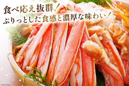 カット済 ずわいがに むき身セット 総重量1.5kg(750g×2p) かにしゃぶ かに鍋 正味重量1.2kg [カネダイ 宮城県 気仙沼市 20562992] かに カニ ずわいがに ずわい 蟹 棒 魚介 海鮮 ポーション