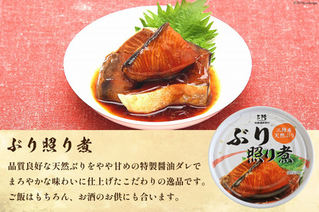 三陸産 ぶり 缶詰 食べ比べ セット 170g×9缶 3種×3缶 [気仙沼市物産振興協会 宮城県 気仙沼市 20565276]