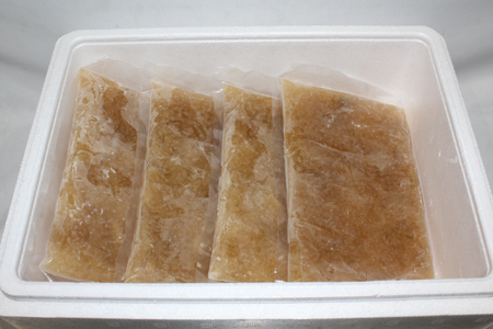 スープ 焼肉店のガンコおやじのふかひれゴロゴロスープ 約350g×4個入 [マトン牧場 宮城県 気仙沼市 20564804]