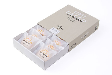 クッキー うみねっこー塩あんくっきー 10個入 [コヤマ菓子店 宮城県 気仙沼市 20564843]