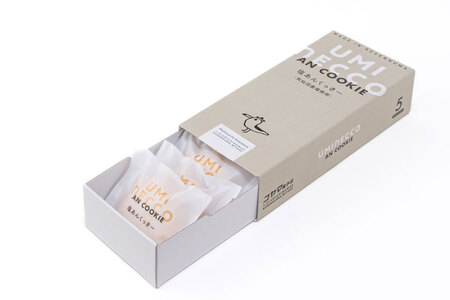 クッキー うみねっこー塩あんくっきー 5個×3箱 計15個 [コヤマ菓子店 宮城県 気仙沼市 20564844]