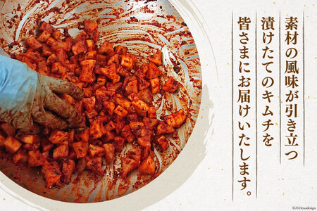 【期間限定発送】 手作り キムチ 3種 (白菜 キャベツ 大根 ) 各300g✕3p 計900g [喫茶マンボ 宮城県 気仙沼市 20564921]