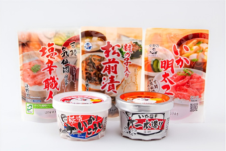 塩辛・珍味 5品セット [小野万 宮城県 気仙沼市 20565727]