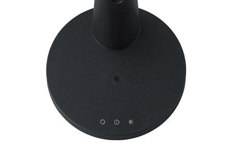 LEDデスクライトQi充電シリーズ平置きタイプ調光調色 LDL-QF02DL-B ブラック