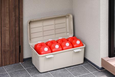 収納 ワイドストッカー 92L 5個セット AZ-860ベージュ アイリスオーヤマ