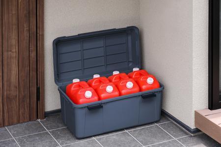 収納 ワイドストッカー 92L 5個セット AZ-860グレー アイリスオーヤマ