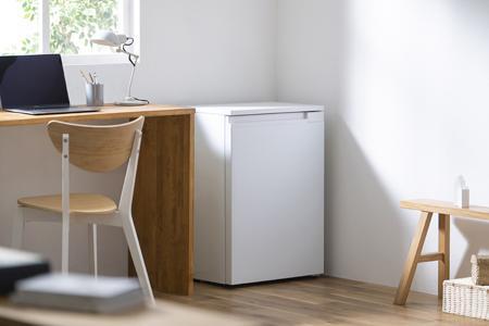 奥行スリム冷蔵庫 66L IRSN-7A-W ホワイト