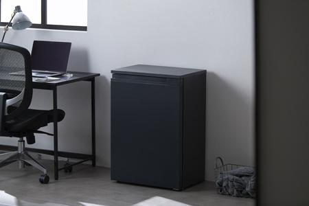 冷蔵庫 奥行スリム冷蔵庫 66L アイリスオーヤマ ブラック コンパクト