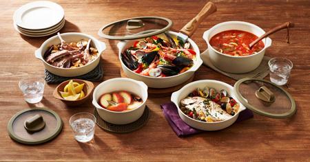 フライパン12点セット お皿になるフライパン12点セット アイリスオーヤマ IH ガス 12点セットギフト 新生活 キッチン コンパクト収納 DPAN-12S　アイボリー