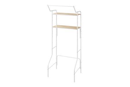 ランドリーラック スタイルランドリーラック ハンガーバー付き HSLR-695R ホワイト