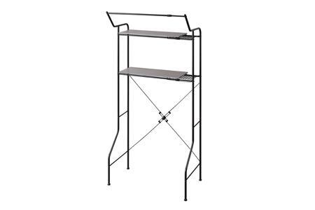 ランドリーラック　伸縮スタイルランドリーラック ハンガーバー付き HSLR-EX895 ブラック