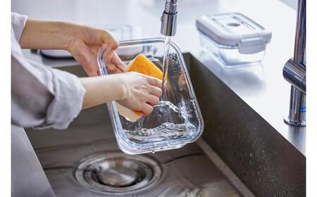 耐熱ガラス容器 1500ml TGS-1500 ホワイト