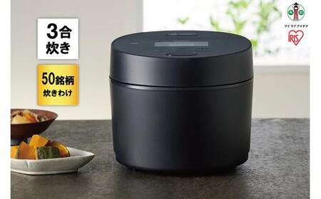 IHジャー炊飯器 3合 RC-ISA30-B ブラック