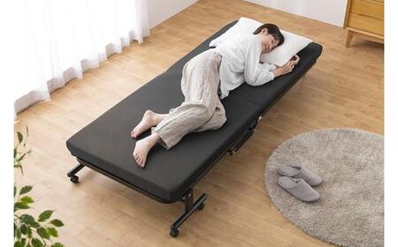 折りたたみベッド OTBSS-KR ブラック