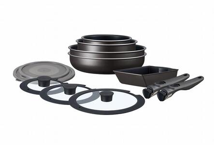 フライパン セット フライパンセット TERACOAT アイリスオーヤマ 12点セット グレイッシュブラウン ガス ih 12点セット ダイヤモンドコートパン ih対応 ガス火 20cm 26cm 鍋 蓋 ふた キッチン おすすめ 人気 アイリス EHDC-T12S