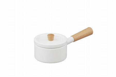 鍋　ミルクパン１４ｃｍMLKP-14オフホワイト
