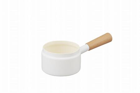 鍋　ミルクパン１４ｃｍMLKP-14オフホワイト