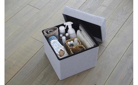 椅子 折りたたみ収納スツール レギュラー SSTR-38 ライトグレー