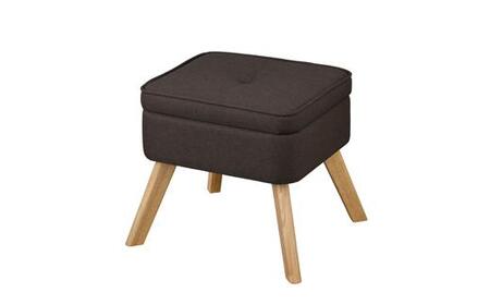 椅子 チェア 収納付オットマン FAC-OT ブラウン