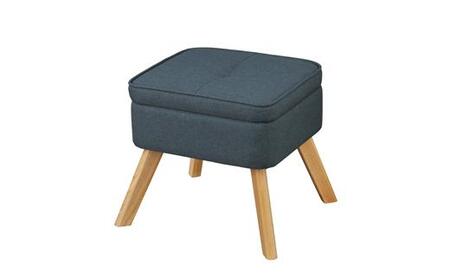 椅子 チェア 収納付オットマン FAC-OT ブルー