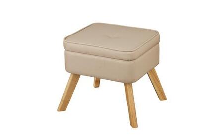 椅子 チェア 収納付オットマン FAC-OT アイボリー