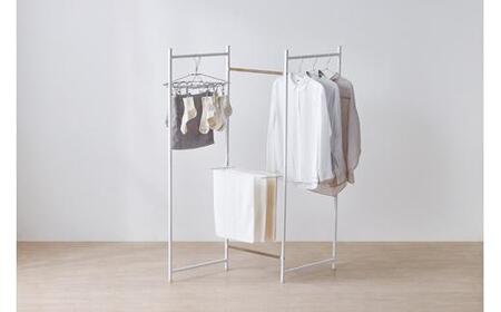 物干し 折りたたみ 物干し 3連タイプ OTM-150R ホワイト