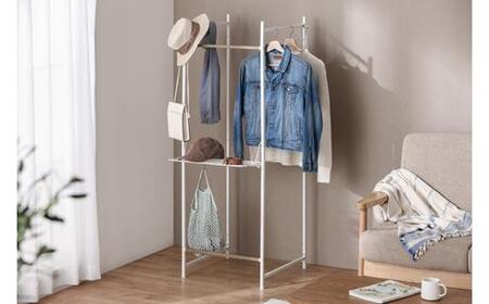 物干し 折りたたみ 物干し 3連タイプ OTM-150R ホワイト