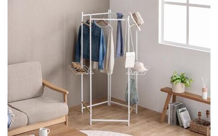 物干し　折りたたみ　物干し　５連タイプ　OTM-250R　ホワイト